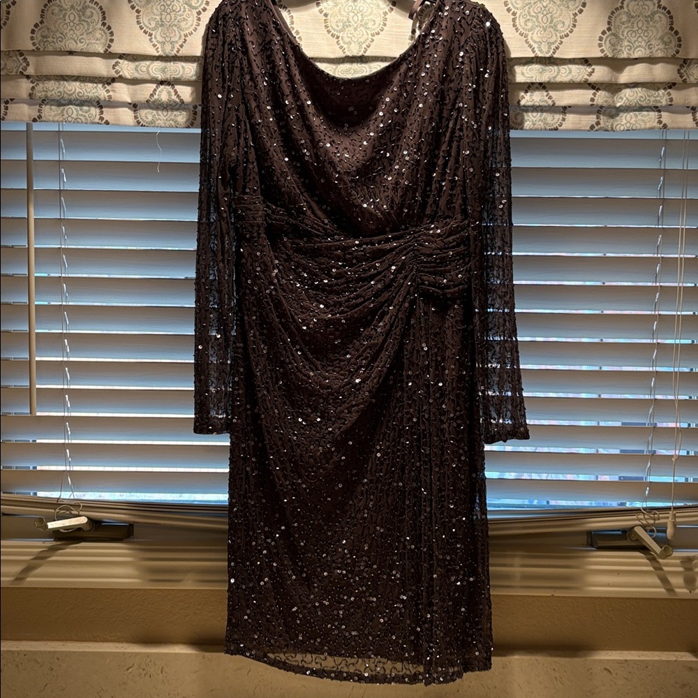 Patra Charcoal Evening Dress